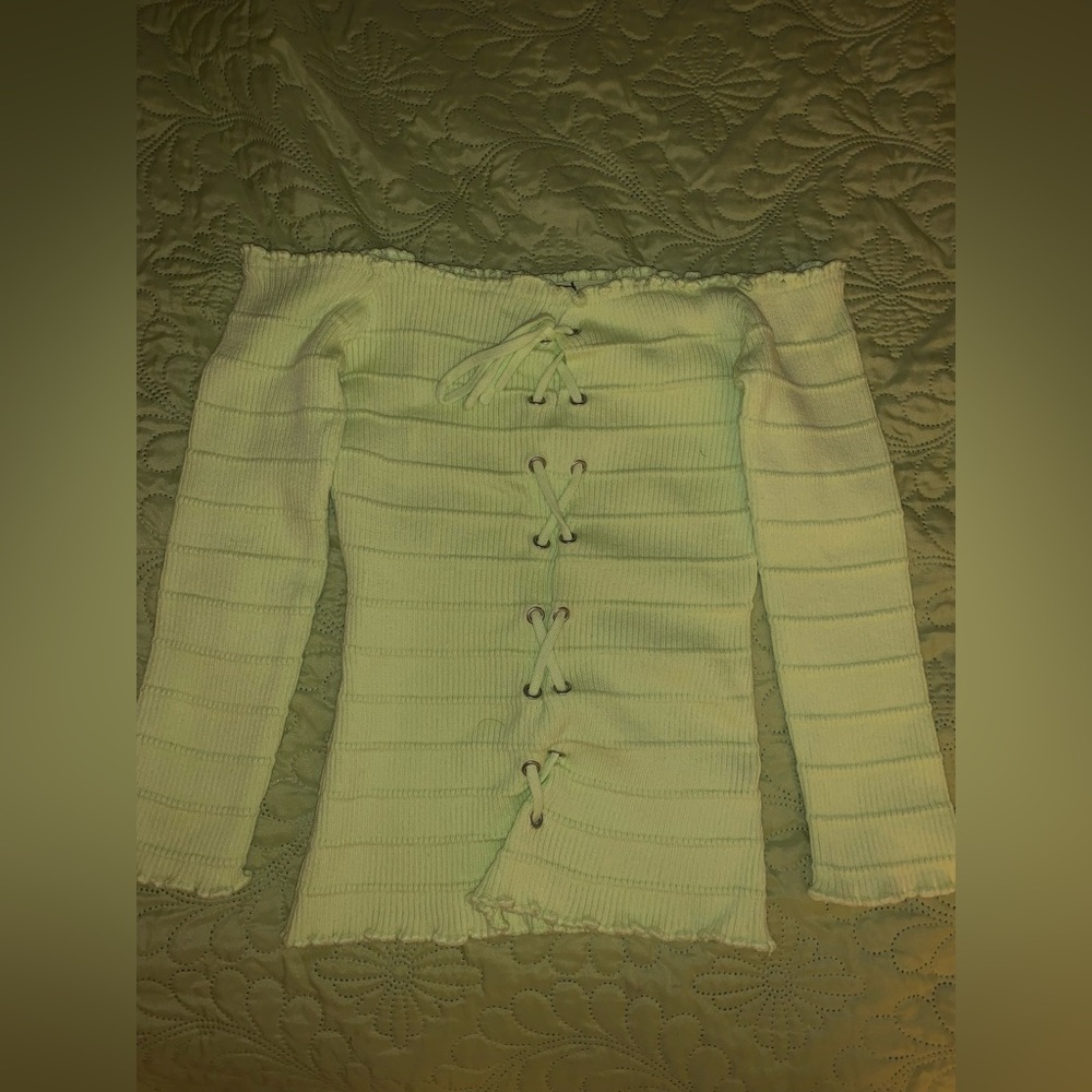 Long Sleeve Laced Shirt